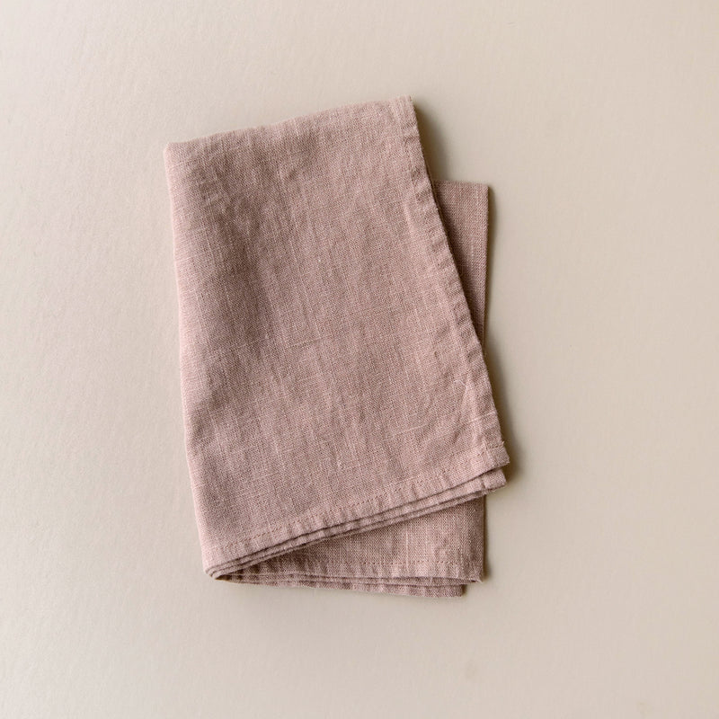 Blush Linen Tea Towel