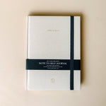 Wit & Delight Cream Linen Journal
