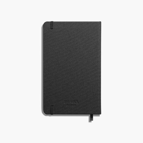 Shinola Black Linen Notebook